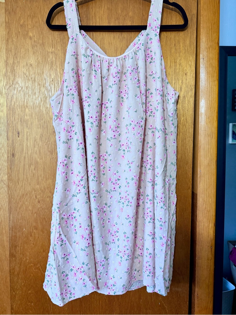 ANDREE BY UNIT Pale Pink Floral Sundress